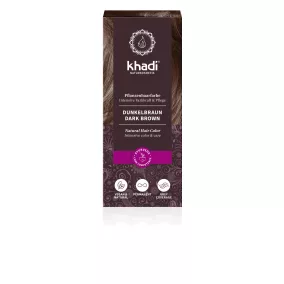 Khadi bio hajfesték por sötétbarna 100 g