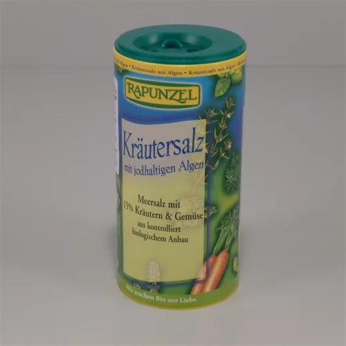 Rapunzel bio jódos fűszersó algával 125 g