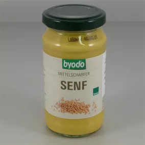 Byodo bio enyhén csípős mustár 200 ml