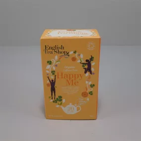  English Tea Shop wellness bio tea happy me koffein mentes 20x1.5g 30 g