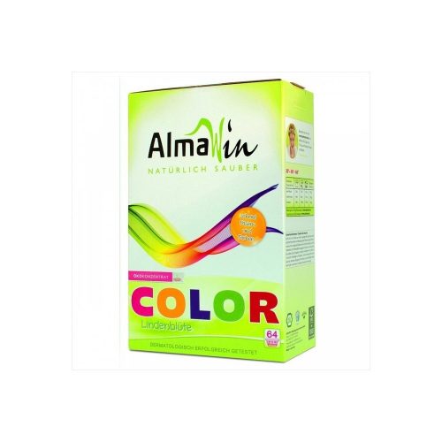 Almawin COLOR ÖKO Mosópor koncentrátum színes ruhákhoz hársfavirág kivonattal - 2kg - 42 adag