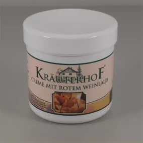 Krauterhof piros szőlőlevél krém 250 ml