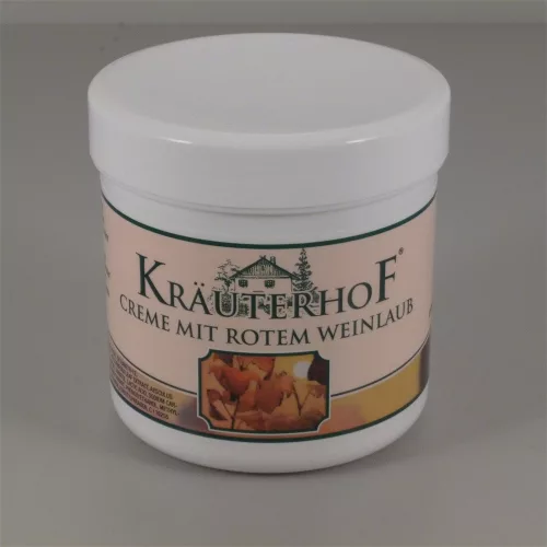 Krauterhof piros szőlőlevél krém 250 ml