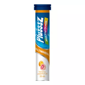 Plussz duo multivitamin multimineral pezsgőtabletta 20 db