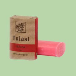 Tulasi Ovális Szappan - Rózsa 100g