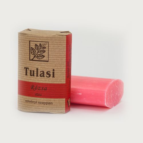 Tulasi Ovális Szappan - Rózsa 100g