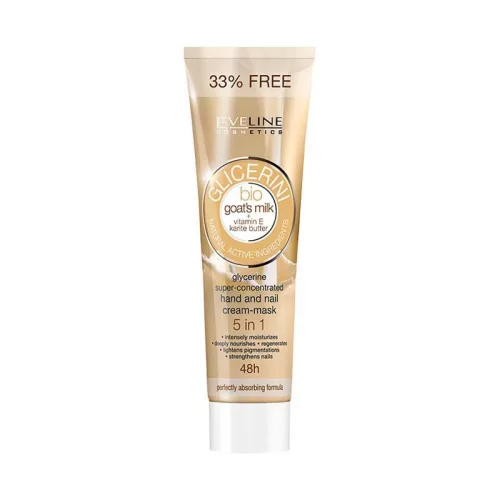 Eveline glicerines kéz-és köröm krém kecsketejjel 100 ml