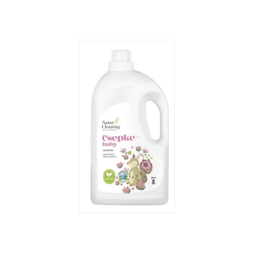 Csepke baby mosógél babapúder, hipoallergén 4 Liter