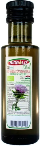 Biogold bio máriatövismagolaj 100 ml
