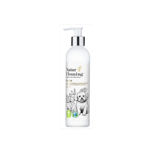 Naturcleaning Relax Kisállat sampon koncentrátum levendula & jojoba olajjal 250 ml