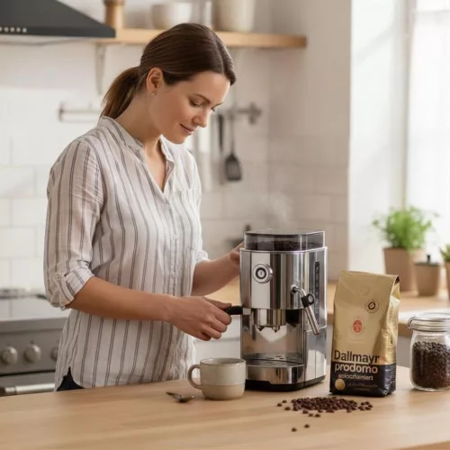 Dallmayr Prodomo Koffeinmentes szemes kávé (500g)