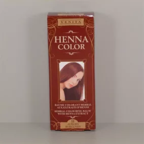 Henna Color szinező hajbalzsam nr 11 burgundi 75 ml