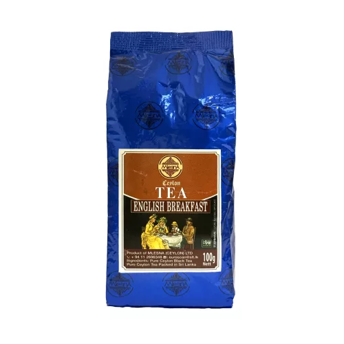 Mlesna fekete tea english breakfast szálas 100 g
