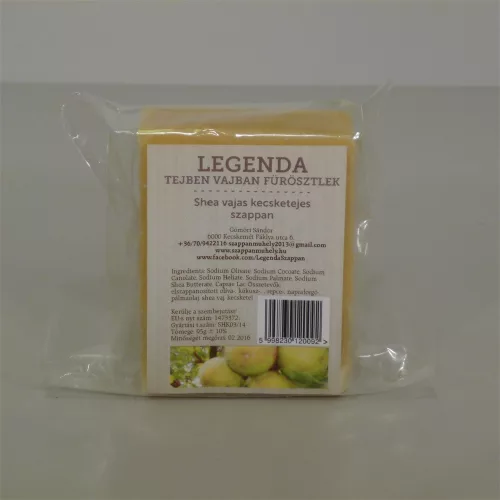 Legenda sheavajas kecsketejes szappan 95 g