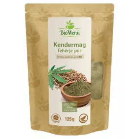 BioMenü bio kendermag fehérje por 125 g