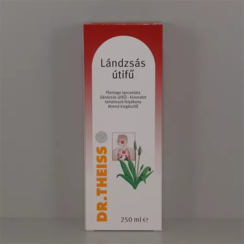 Dr.Theiss lándzsás utifű Plantago folyékony-étrendkiegészítő 250 ml