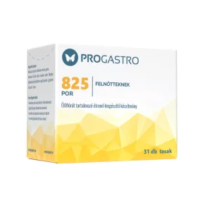   Progastro 825 por felnőtteknek élőflórát tartalmazó étrend-kiegészítő készítmény 31 db tasak