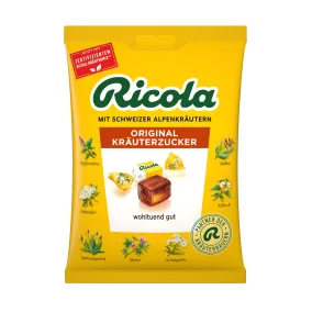 Ricola cukorka original herbs zacskós 75 g