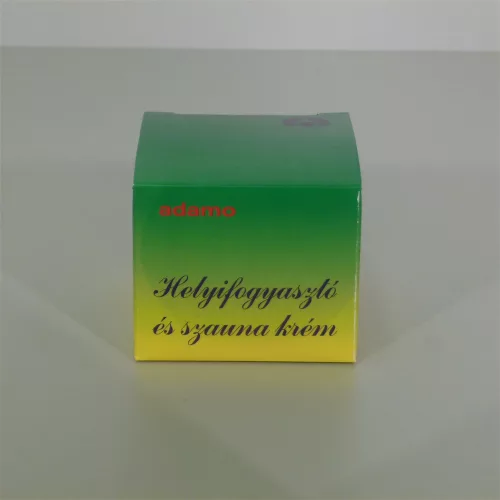 Adamo helyi fogyasztó és szauna krém 50 ml