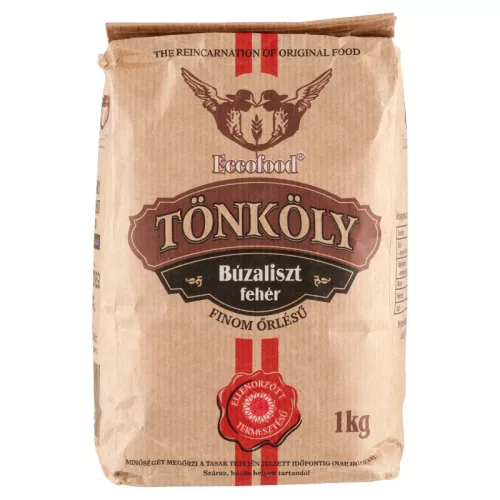 Eccofood tönköly búzaliszt fehér tbl-80 1000 g