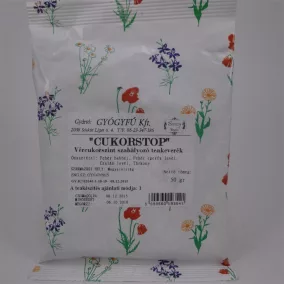   Gyógyfű cukorstop vércukorszint szabályozó teakeverék 50 g
