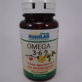 Nutrilab omega 3-6-9 1000mg 60x