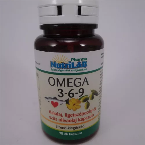 Nutrilab omega 3-6-9 1000mg 60x
