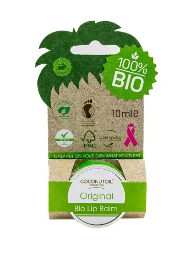Coconutoil cosmetics bio ajakápoló original 10 ml