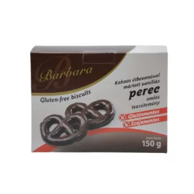   Barbara gluténmentes kakaós étbevonós vaníliás perec 150 g