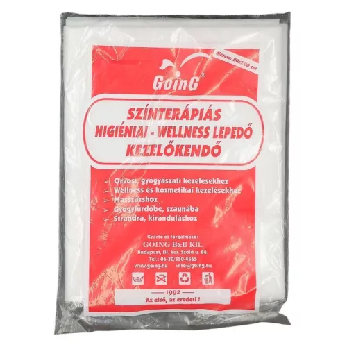 Going színterápiás wellness lepedő fehér 1 db