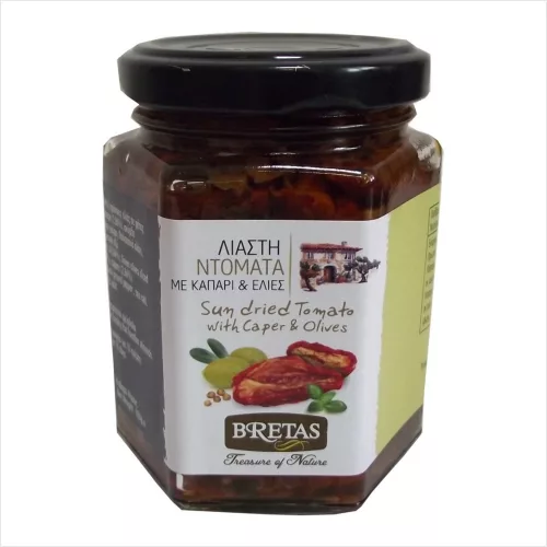 Bretas szárított paradicsom olajbogyóval és kapribogyóval 180 ml