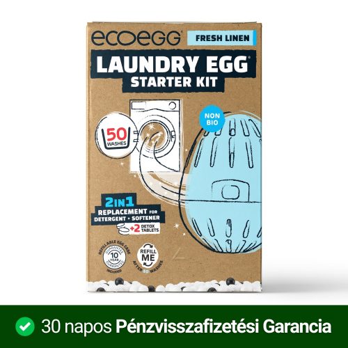 Ecoegg mosótojás 50 fehér és világos ruhákhoz -  Friss Pamut 