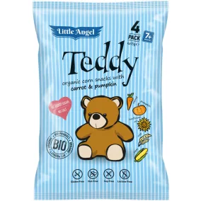 Teddy bio kukoricás snack 4x15g 60 g
