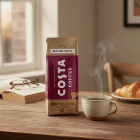   Costa Coffee Signature Blend Dark Roast őrölt kávé (200g)
