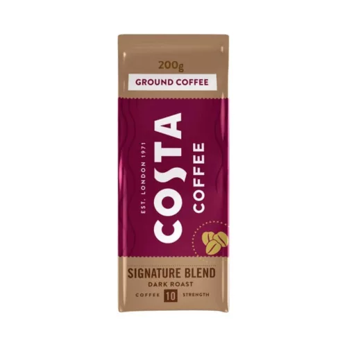 Costa Coffee Signature Blend Dark Roast őrölt kávé (200g)