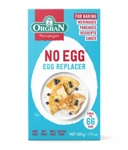 Orgran no egg gluténmentes tojáshelyettesítő por 200 g