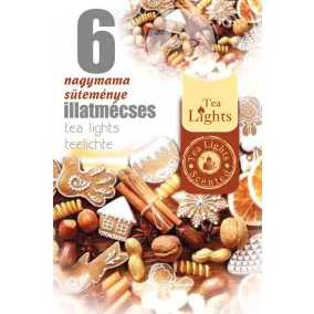 Illatos teamécses nagymama süteménye 6 db-os 1 db