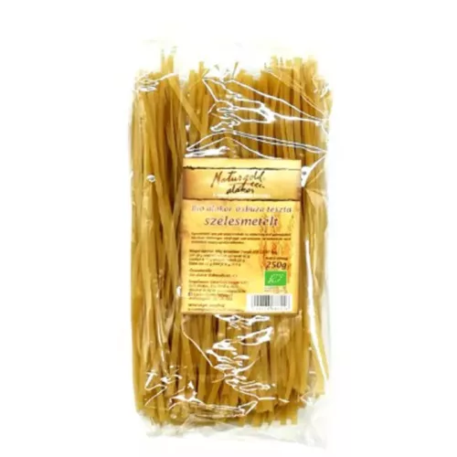 Naturgold bio alakor ősbúza tészta szélesmetélt fehér 250 g