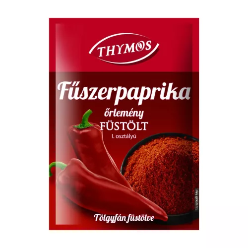 Thymos fűszerpaprika édes őrölt füstölt 1.oszt. 25 g