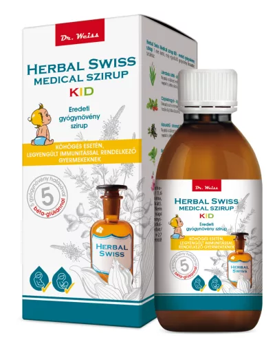 Herbal Swiss kid szirup 300 ml