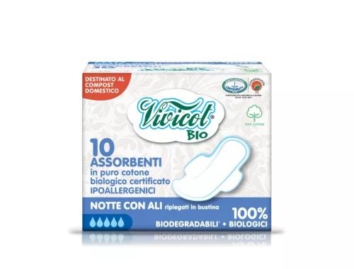 Vivicot bio éjszakai szárnyas betét 10 db