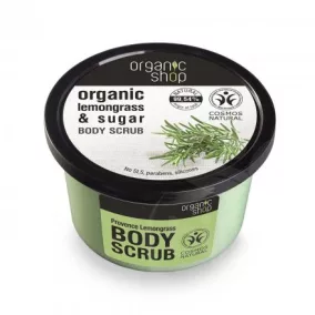   Organic Shop bio cukros testradír provance-i citromfű 250 ml