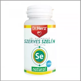 Dr.herz szerves szelén 120 db