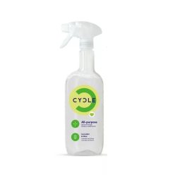 CYCLE újrahasznosított általános felülettisztító levendula és menta illóolajokkal 500ml - szórófejes
