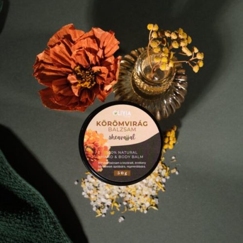 Olivia Shea-vajas körömvirág balzsam - 50 g