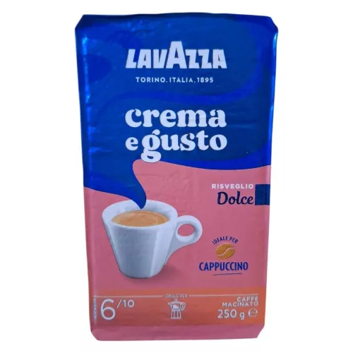 Lavazza Crema e Gusto Dolce őrölt kávé (250g)