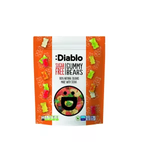   Diablo cukormentes gumimaci cukorkák, édesítőszerrel 75 g