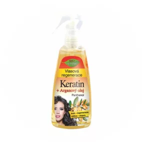   Bione cosmetics keratin+argánolaj hajregeneráló spray 260 ml
