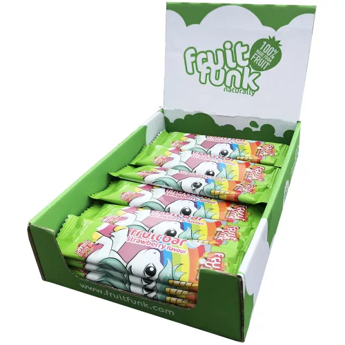 Fruitfunk gyümölcsszelet eperrel, Unikornis 20 g