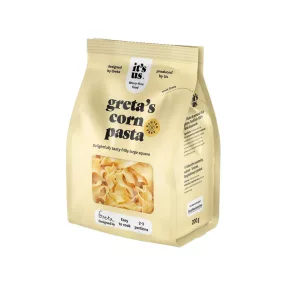   It's us greta's gluténmentes kukorica száraztészta nagykocka 200 g